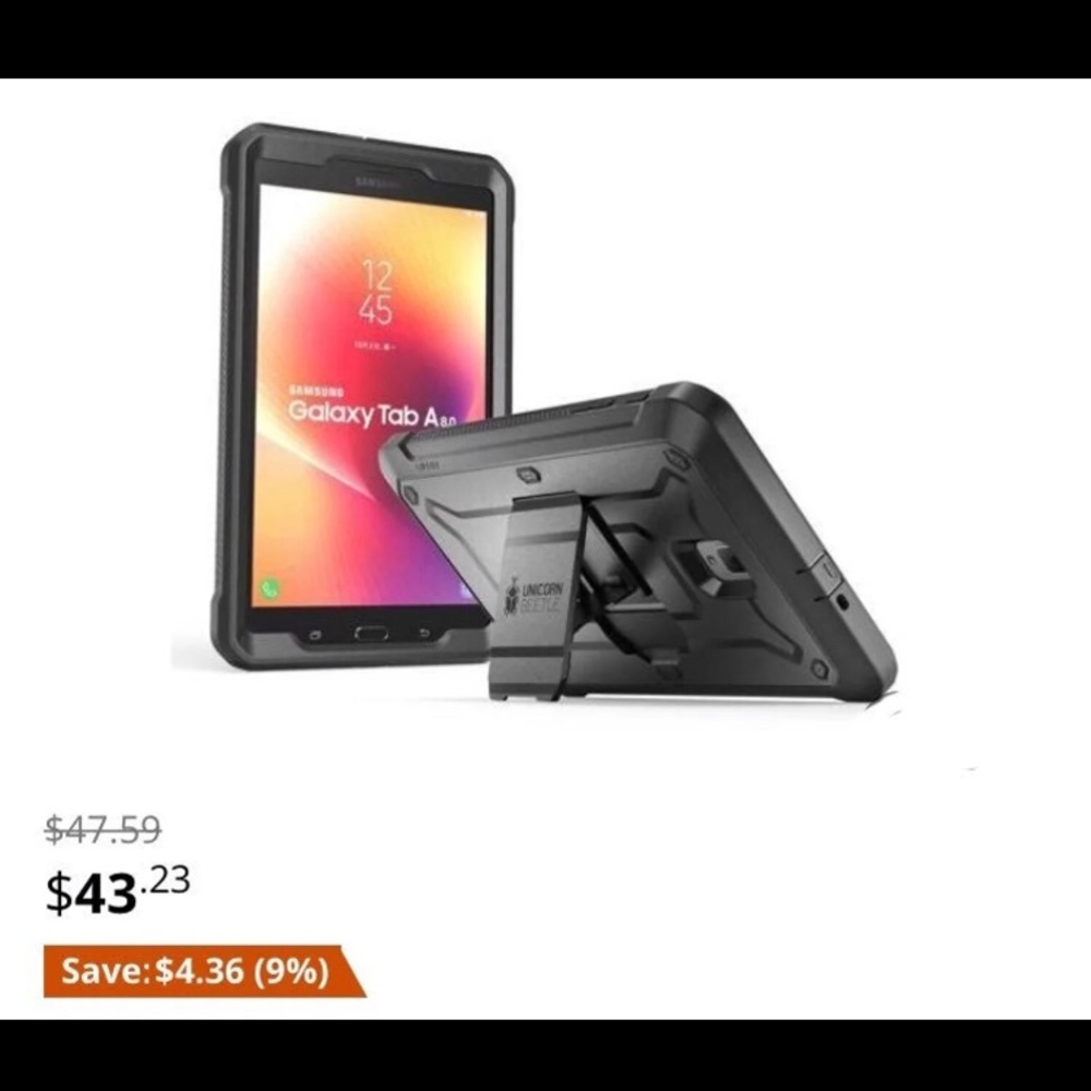 SUPCASE Galaxy A 8.0 tablet 2017 NOT 2015.